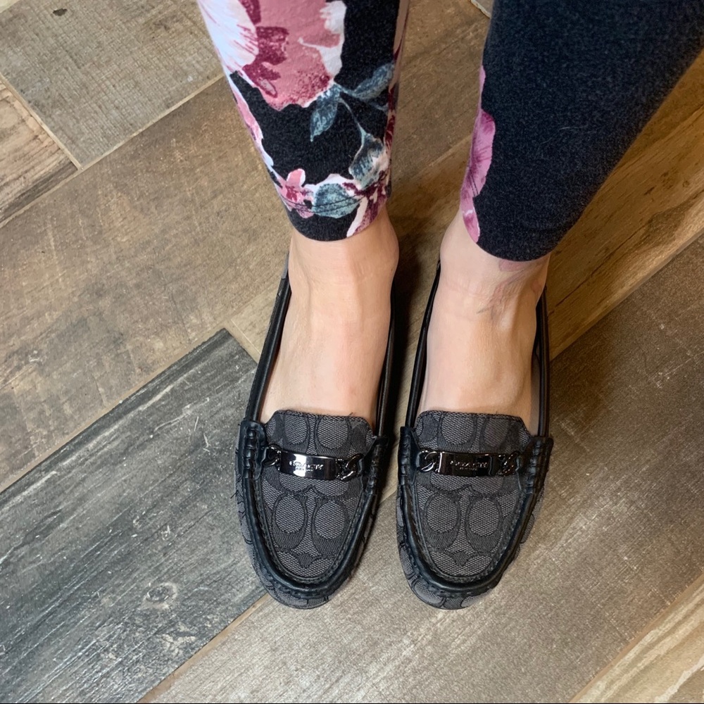 Coach Loafers worn twice great condition